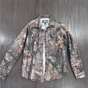 NWOT Camo Button Down